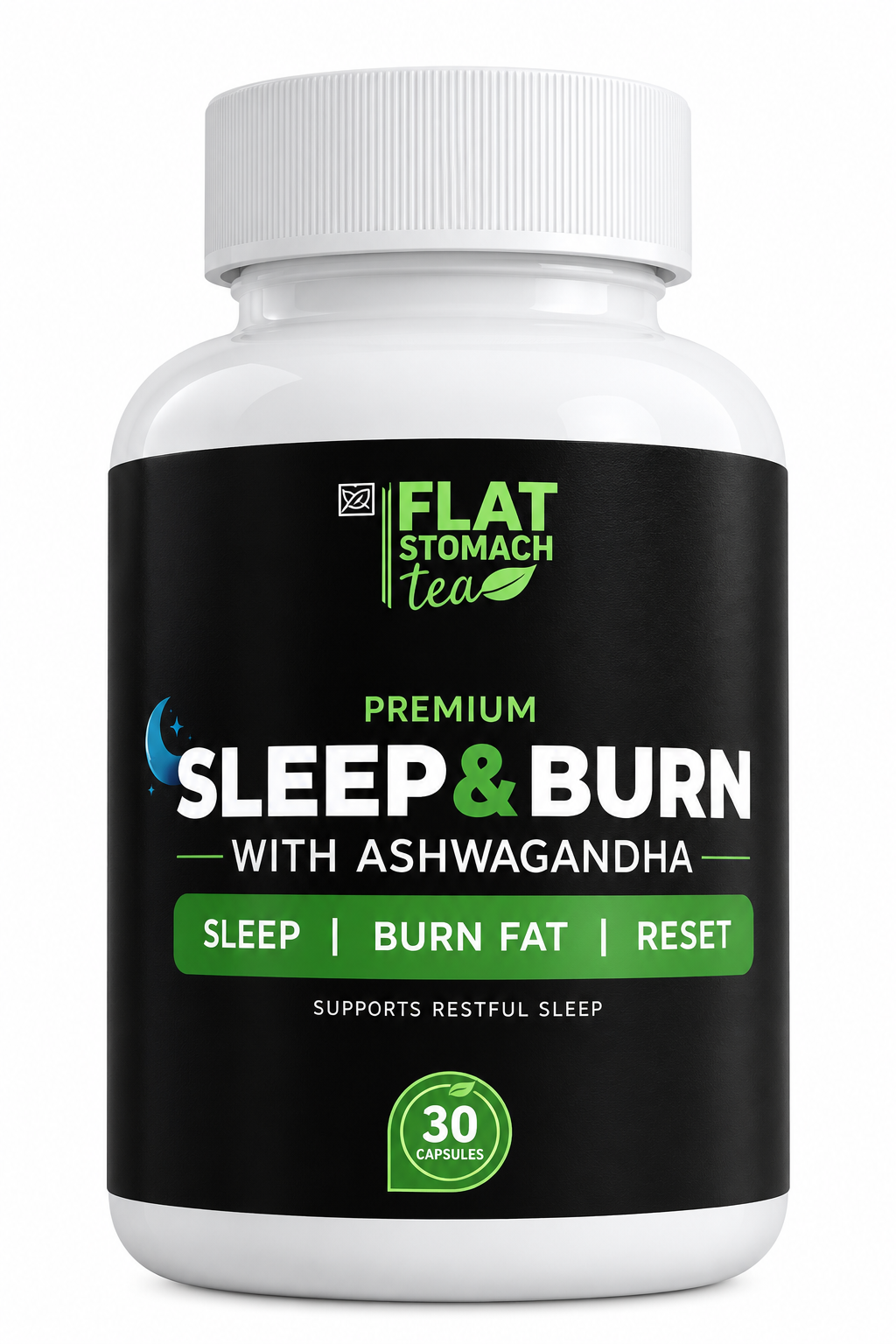 Sleep & Burn Capsules with Ashwaganda