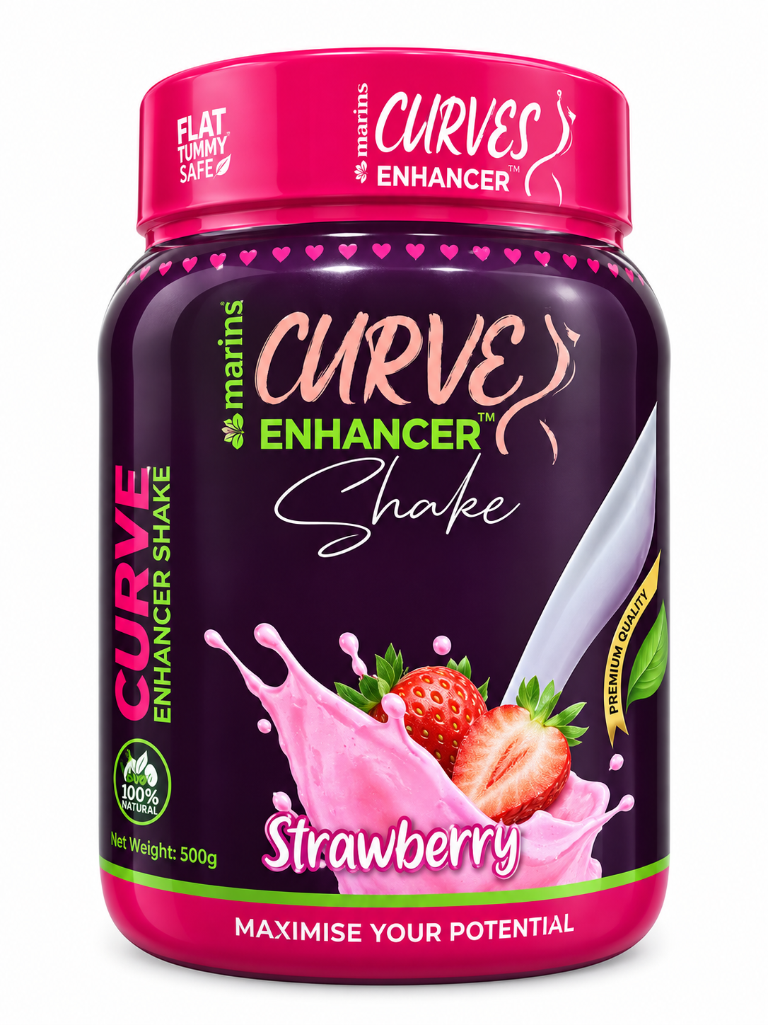 Curve Enhancer Shake Strawberry